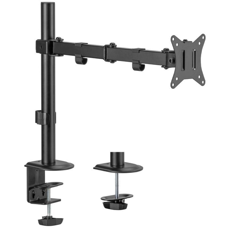 Soporte de Mesa para Monitor y TV Aisens DT32TSR-147/ Giratorio/ Inclinable/ hasta 9kg