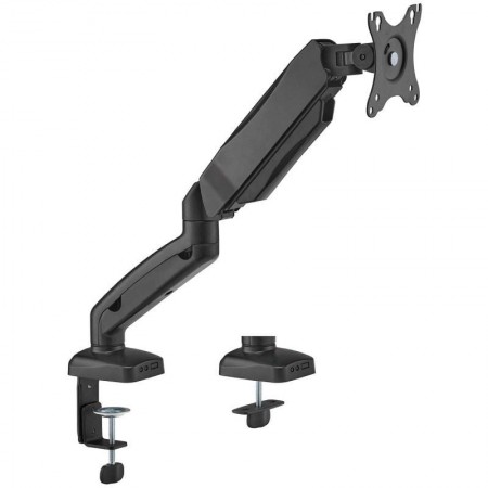 Soporte de Mesa con Contrapeso para Monitor y TV Aisens DT32TSR-219/ Giratorio/ Inclinable/ hasta 9kg