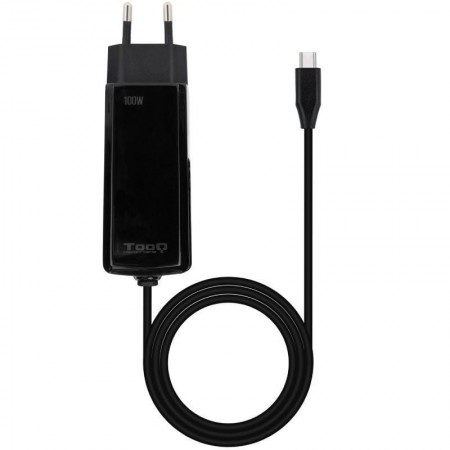 Cargador de Portátil GaN TooQ TQLC-USBCGAN100PD-C USB Tipo-C/ 100W/ Automático/ Voltaje 5-20V