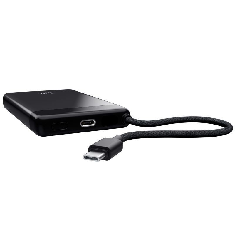 Batería Externa/Powerbank Trust Fiera 10000mAh/ 20W/ Incluye Cable USB Tipo-C