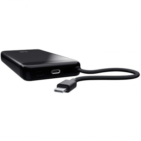 Batería Externa/Powerbank Trust Fiera 20000mAh/ 20W/ Incluye Cable USB Tipo-C