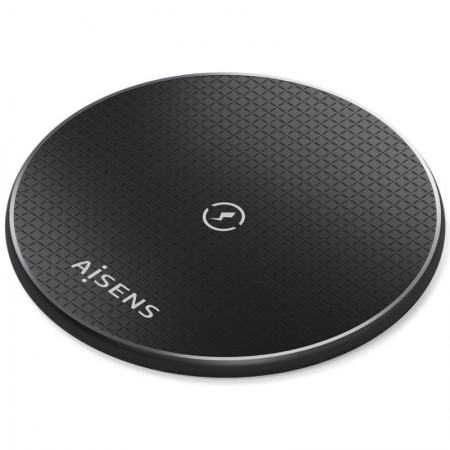 Base de carga Inalámbrica Aisens ASCH-15W1WC058-BK 15W/ Negro