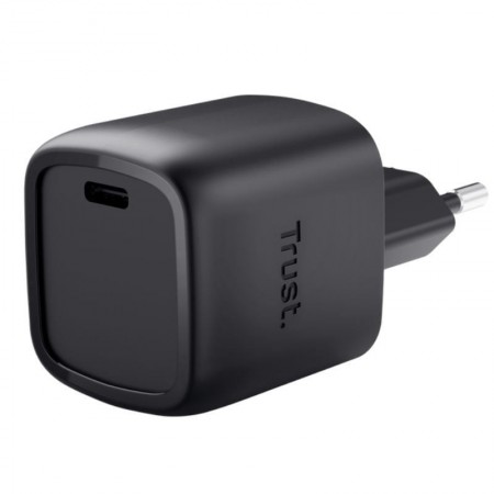 Cargador de Pared GaN Trust Maxo 30W/ 1xUSB Tipo-C/ 30W
