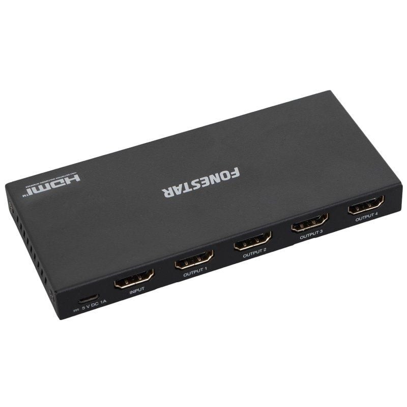 Duplicador Fonestar FO-22S4ED/ 4xHDMI Hembra - HDMI Macho