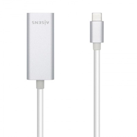 Adaptador USB Tipo-C - RJ45 Aisens A109-0505/ 1000Mbps