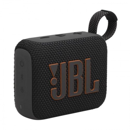 Altavoz con Bluetooth JBL GO 4/ 4.2W/ 1.0/ Negro