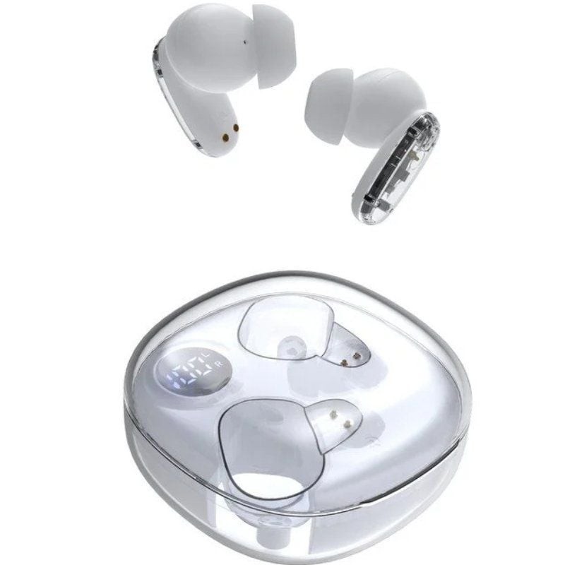 Auriculares Bluetooth Mars Gaming MHIB2 con estuche de carga/ Autonomía 7h/ Blancos