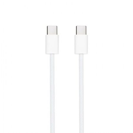 Cable USB 2.0 Tipo-C Nanocable 10.01.6002-CO/ USB Tipo-C Macho - USB Tipo-C Macho/ Hasta 60W/ 480Mbps/ 2m/ Blanco