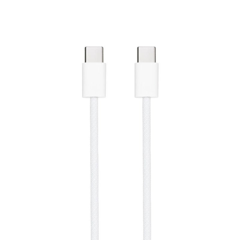 Cable USB 2.0 Tipo-C Nanocable 10.01.6002-CO/ USB Tipo-C Macho - USB Tipo-C Macho/ Hasta 60W/ 480Mbps/ 2m/ Blanco
