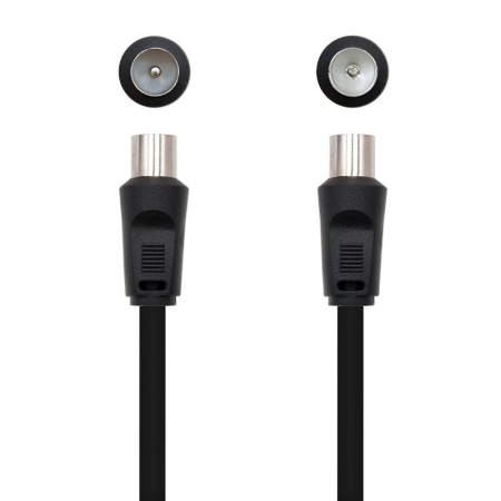 Cable de Antena TV Nanocable 10.26.0202/ 3C-2V Macho - 3C-2V Hembra