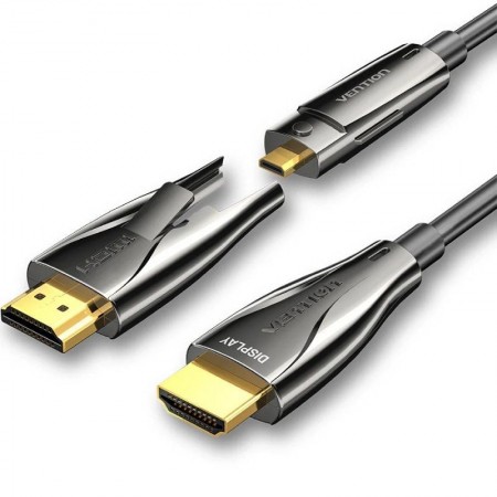 Cable HDMI Vention ALPBV/ HDMI Macho - Micro HDMI Macho/ HDMI Macho/ 40m/ Negro