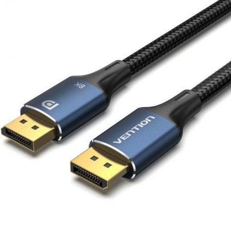 Cable DisplayPort 1.4 8K Vention HCELF/ DisplayPort Macho - DisplayPort Macho/ 3m/ Azul