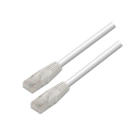 Cable de Red RJ45 UTP Aisens A133-0201 Cat.5e/ 10m/ Blanco
