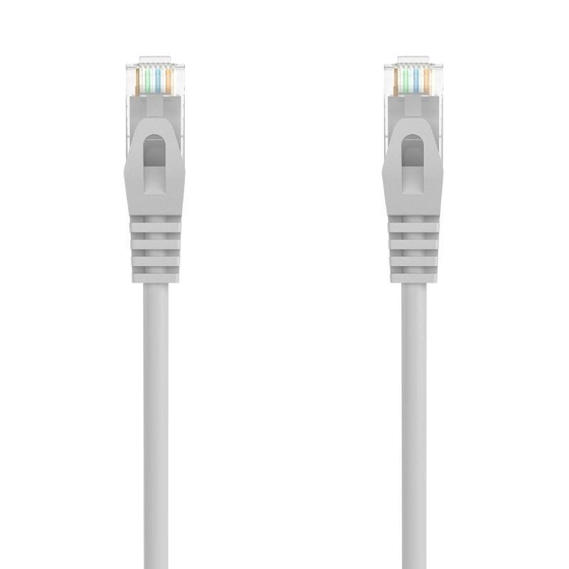 Cable de Red RJ45 AWG24 UTP Aisens A145-0554 Cat.6A/ LSZH/ 1.5m/ Gris