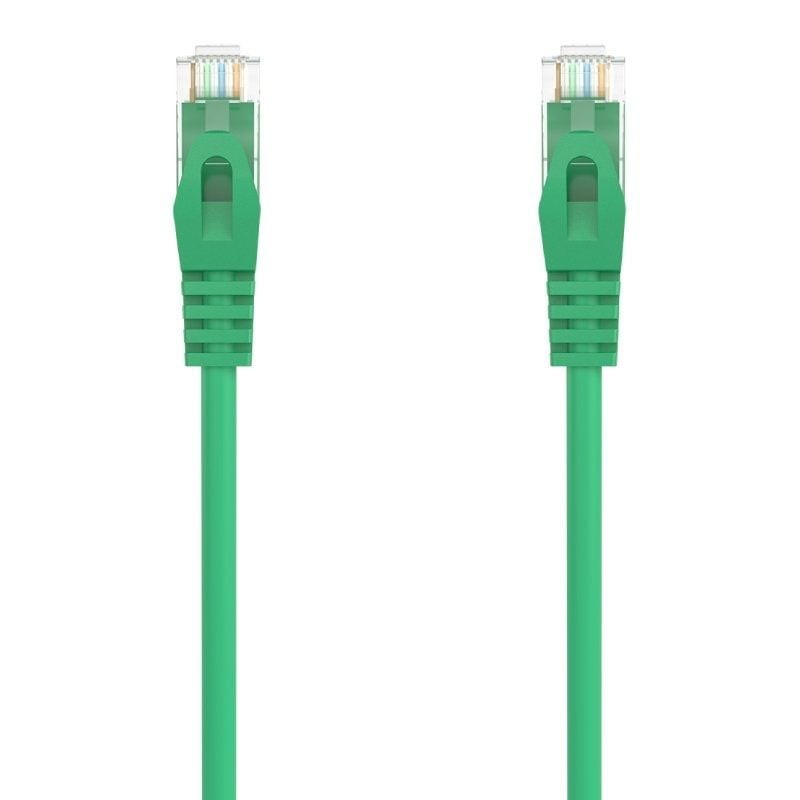 Cable de Red RJ45 AWG24 UTP Aisens A145-0579 Cat.6A/ LSZH/ 50cm/ Verde