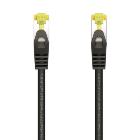 Cable de Red RJ45 SFTP Aisens A146-0487 Cat.7/ 2m/ Negro