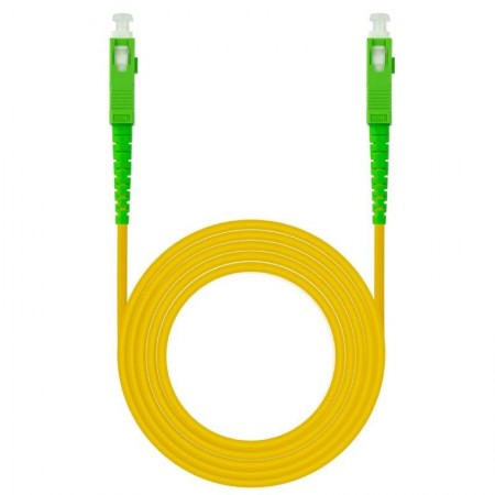 Cable de Fibra Óptica G657A2 Nanocable 10.20.0001/ LSZH/ 1m/ Amarillo