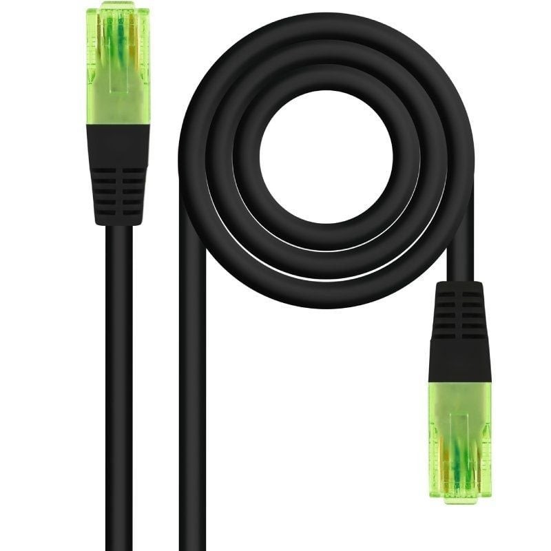 Cable de Red RJ45 UTP Nanocable 10.20.1405-BK Cat.6/ 5m/ Negro