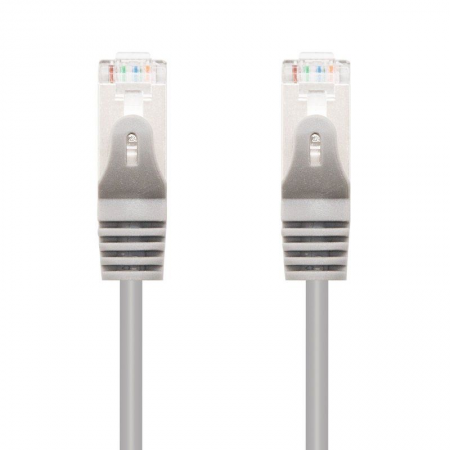 Cable de Red RJ45 FTP Nanocable 10.20.0810 Cat.6/ 10m/ Gris