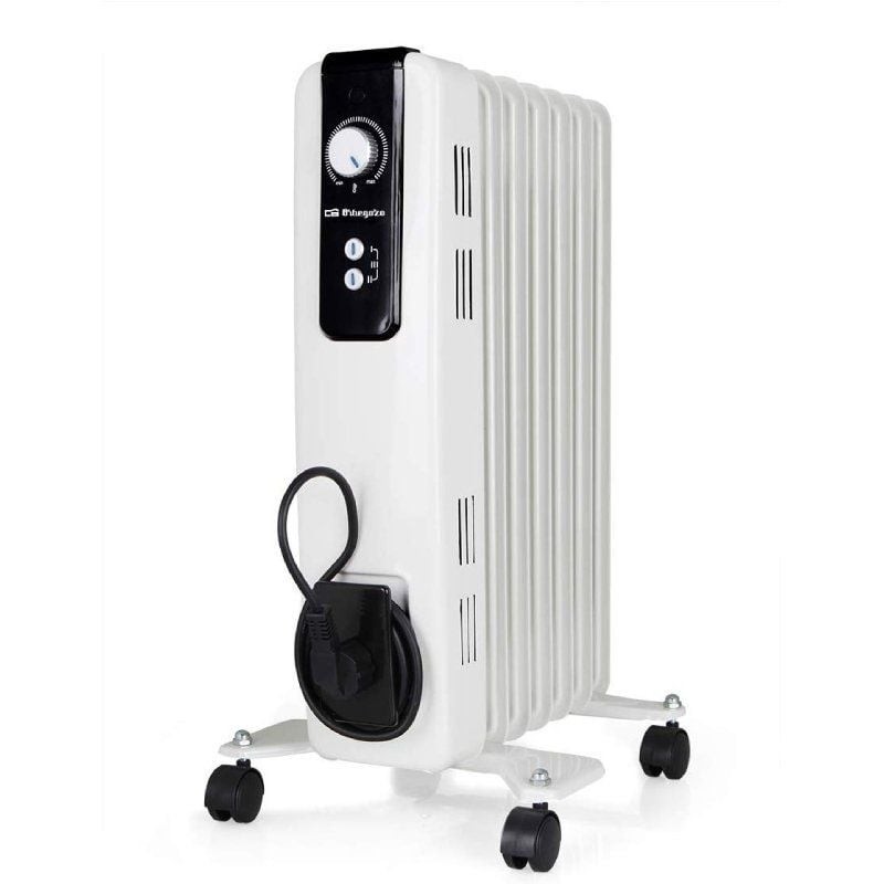 Radiador de Aceite Orbegozo RH 1500 A/ 3 Potencias/ 600-900-1500W/ 7 Elementos Caloríficos