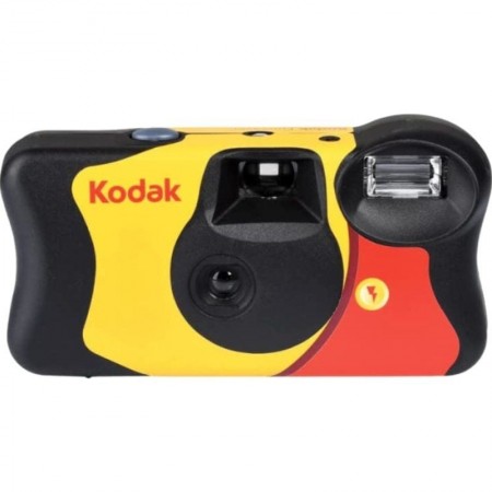 Cámara Desechable Kodak FunSaver 27/ 27 Exposiciones/ Amarilla y Roja