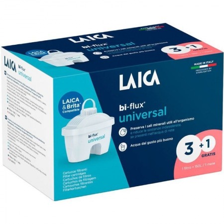 Filtros 3+1 BI-FLUX Laica Slim F4T Universal
