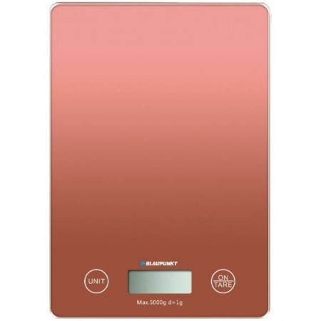 Báscula de Cocina Electrónica Blaupunkt BP4013/ hasta 5kg/ Naranja Claro