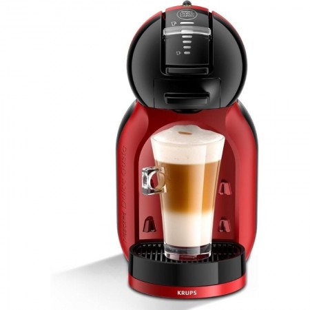 Cafetera de Cápsulas Krups Dolce Gusto Mini Me/ 1500W/ 15 Bares/ Rojo Cereza