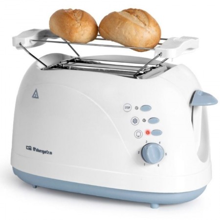 Tostador Orbegozo TO 3010/ 750W/ Blanco