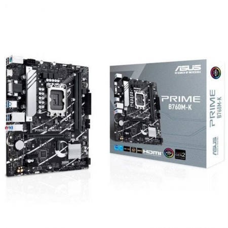 Placa Base Asus Prime B760M-K Socket 1700/ DDR5/ PCIe 4.0/ Micro ATX