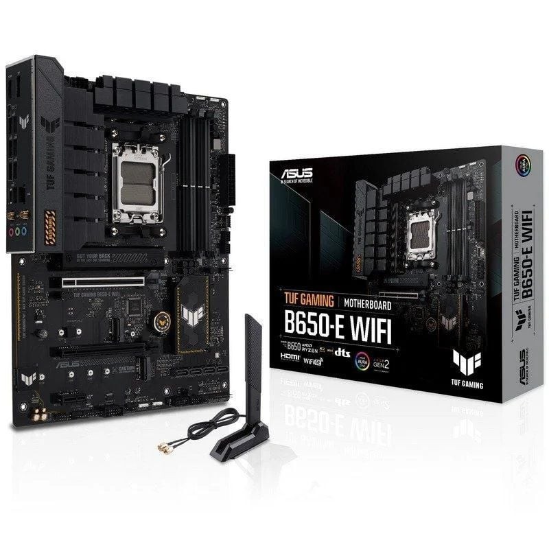 Placa Base Asus TUF GAMING B650-E WIFI/ Socket AM5/ DDR5/ PCIe 5.0