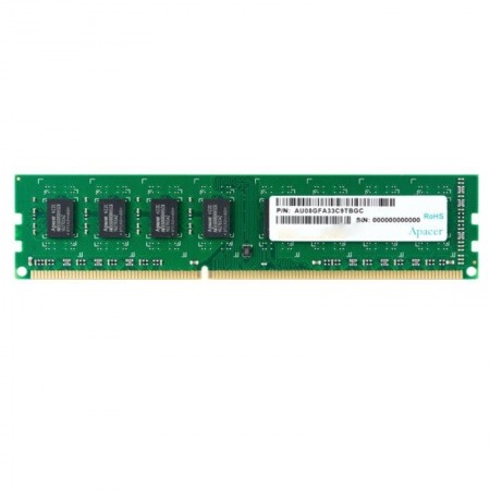 Memoria RAM Apacer DL.08G2K.KAM 8GB/ DDR3/ 1600MHz/ 1.5V/ CL11/ DIMM