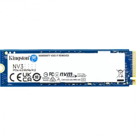 Disco SSD Kingston NV3 2TB/ M.2 2280 PCIe Gen4/ Full Capacity