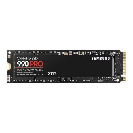 Disco SSD Samsung 990 PRO 2TB/ M.2 2280 PCIe Gen4/ Compatible con PS5 y PC/ Full Capacity