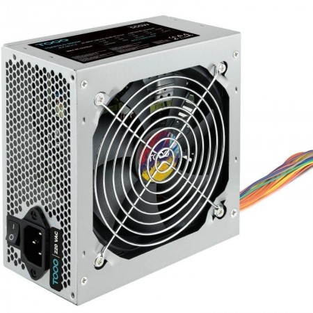 Fuente de Alimentación TooQ TQAPOLO-550SP/ 550W/ Ventilador 12cm