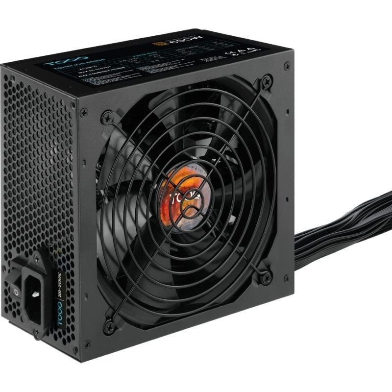 Fuente de Alimentación TooQ TQHELIOS-650SP/ 650W/ Ventilador 12cm/ 80 Plus Bronze