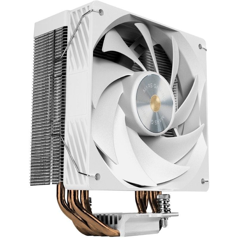 Ventilador con Disipador Mars Gaming MCPU-X4/ 12cm/ Blanco