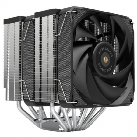Ventilador con Disipador Doble Mars Gaming MCPU-XU6/ 2x 12cm
