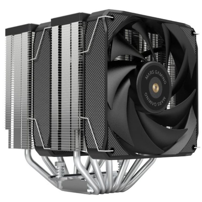 Ventilador con Disipador Doble Mars Gaming MCPU-XU6/ 2x 12cm