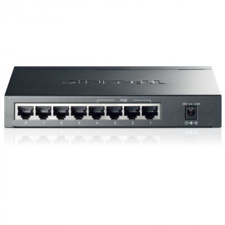 Switch TP-Link TL-SG1008P 8 Puertos/ RJ-45 10/100/1000 PoE