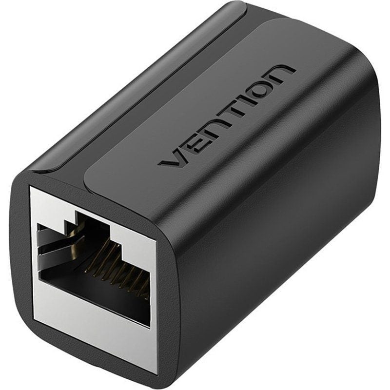 Adaptador Conector Vention RJ45 IPWB0 Cat.7 FTP/ RJ45 Hembra - RJ45 Hembra/ Negro
