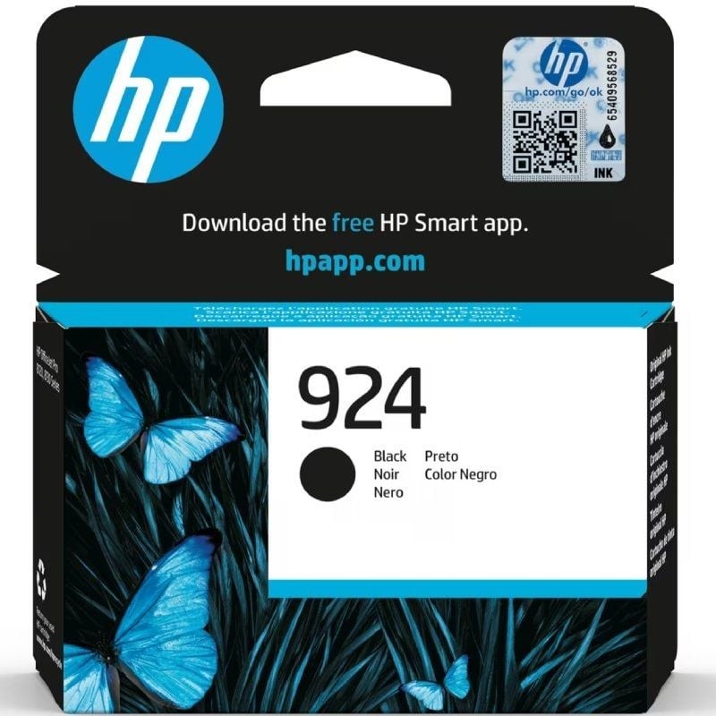 Cartucho de Tinta Original HP nº924/ Negro