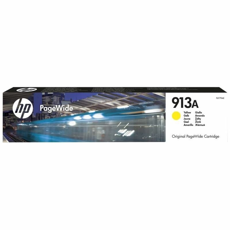 Cartucho de Tinta Original HP nº913A/ Amarillo