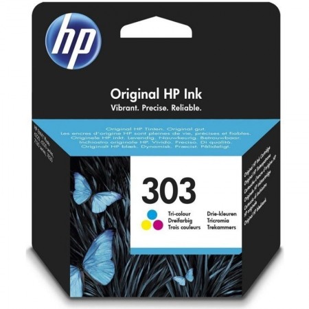 Cartucho de Tinta Original HP nº303/ Tricolor