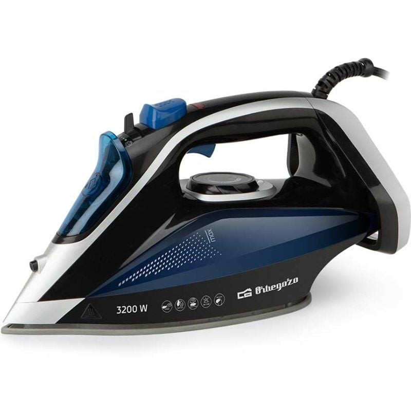 Plancha Orbegozo SV 3200/ 3200W/ Depósito 380ml