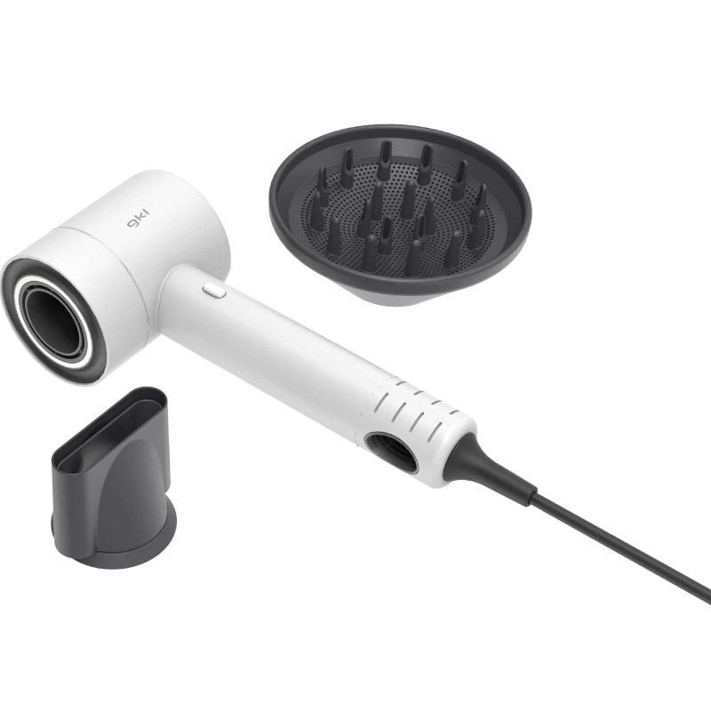 Secador GKL PEARLSENSE/ 1600W/ Iónico/ Blanco
