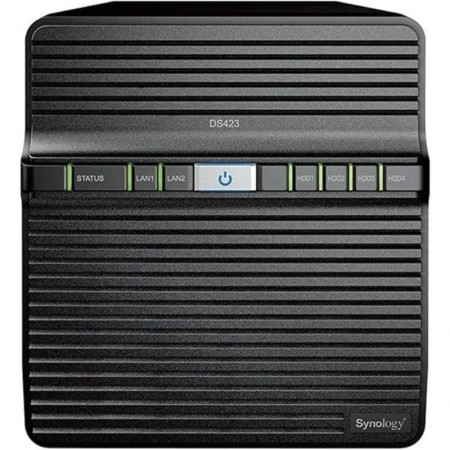 NAS Synology Diskstation DS423/ 4 Bahías 3.5'- 2.5'/ 2GB DDR4/ Formato Torre