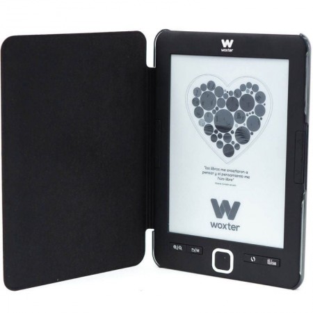 Funda para libro electrónico Woxter Universal Case 60 Black EB26-009/ Negra