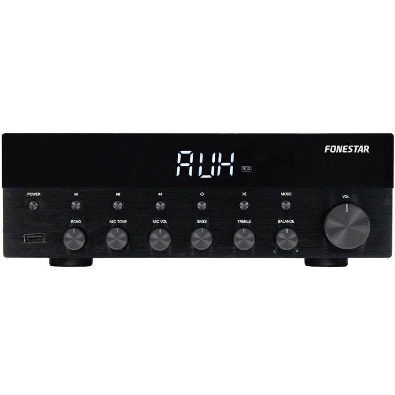 Amplificador estéreo Fonestar AS-1515/ 30W