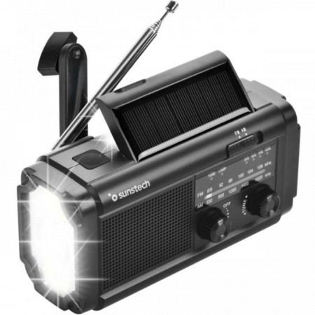 Radio Portátil Sunstech RPE25/ Negra
